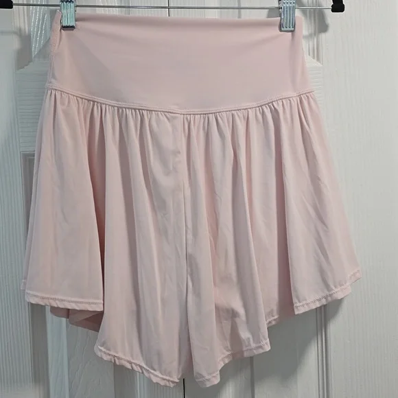 Amazon Light Pink Skirted Shorts - Picture 8 of 12